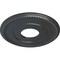 Ekena Millwork Bradford Ceiling Medallion (Fits Canopies up to 6 5/8"), 12 1/2"OD x 3 7/8"ID x 3/4"P, Pewter CM12BRPES - alternate 2